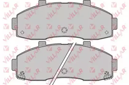 Комплект тормозных колодок, дисковый тормоз VILLAR купить