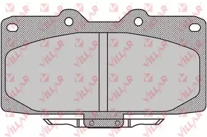 Комплект тормозных колодок, дисковый тормоз VILLAR купить