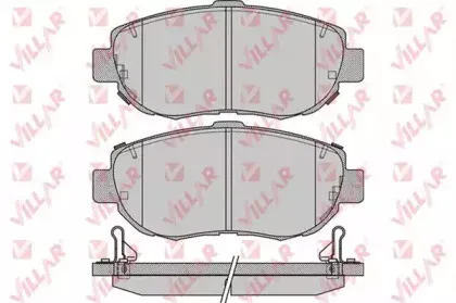 Комплект тормозных колодок, дисковый тормоз VILLAR купить