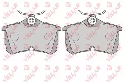 Комплект тормозных колодок, дисковый тормоз VILLAR купить