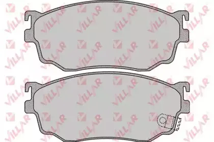 Комплект тормозных колодок, дисковый тормоз VILLAR купить