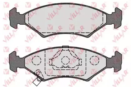 Комплект тормозных колодок, дисковый тормоз VILLAR купить