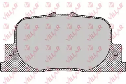 Комплект тормозных колодок, дисковый тормоз VILLAR купить