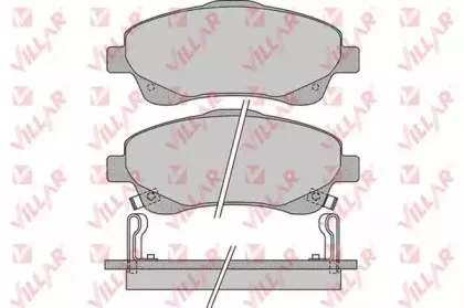 Комплект тормозных колодок, дисковый тормоз VILLAR купить