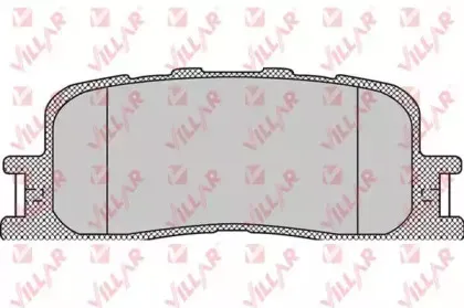 Комплект тормозных колодок, дисковый тормоз VILLAR купить