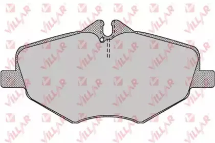 Комплект тормозных колодок, дисковый тормоз VILLAR купить