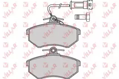 Комплект тормозных колодок, дисковый тормоз VILLAR купить