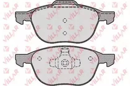 Комплект тормозных колодок, дисковый тормоз VILLAR купить