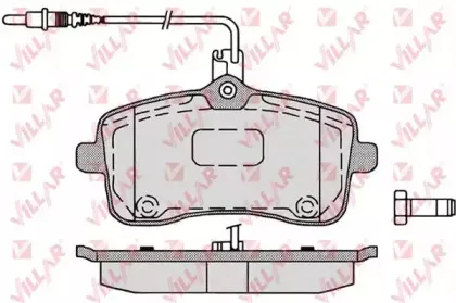 Комплект тормозных колодок, дисковый тормоз VILLAR купить