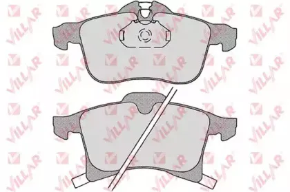 Комплект тормозных колодок, дисковый тормоз VILLAR купить