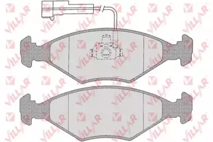 Комплект тормозных колодок, дисковый тормоз VILLAR купить