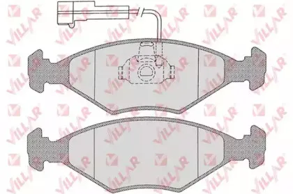 Комплект тормозных колодок, дисковый тормоз VILLAR купить