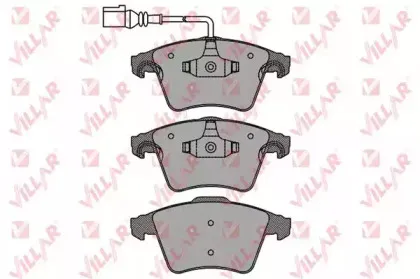 Комплект тормозных колодок, дисковый тормоз VILLAR купить
