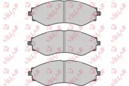 Комплект тормозных колодок, дисковый тормоз VILLAR купить