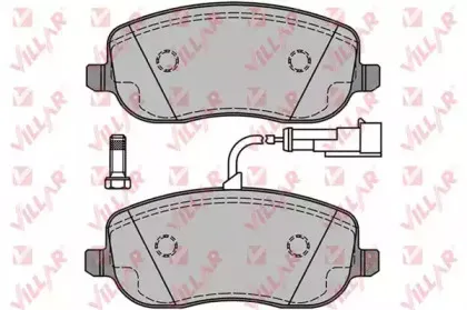 Комплект тормозных колодок, дисковый тормоз VILLAR купить