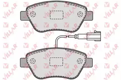 Комплект тормозных колодок, дисковый тормоз VILLAR купить