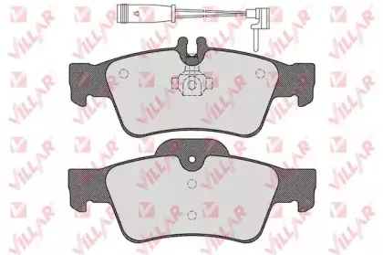 Комплект тормозных колодок, дисковый тормоз VILLAR купить