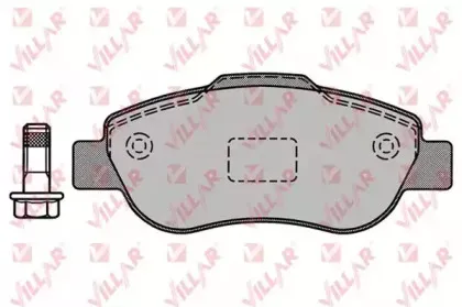 Комплект тормозных колодок, дисковый тормоз VILLAR купить