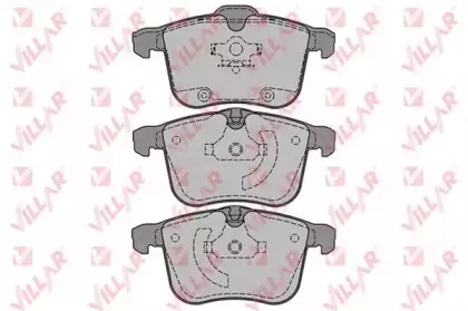 Комплект тормозных колодок, дисковый тормоз VILLAR купить