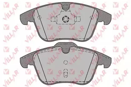 Комплект тормозных колодок, дисковый тормоз VILLAR купить