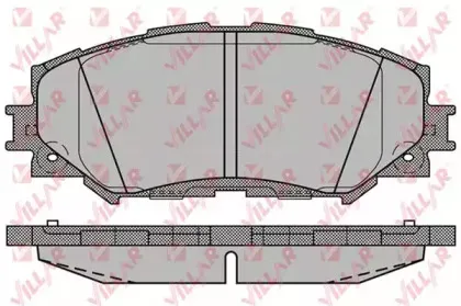 Комплект тормозных колодок, дисковый тормоз VILLAR купить