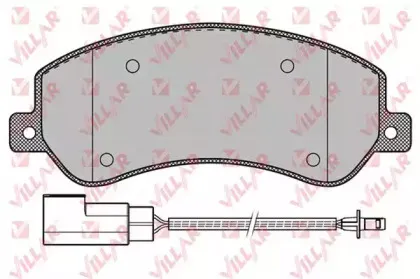 Комплект тормозных колодок, дисковый тормоз VILLAR купить