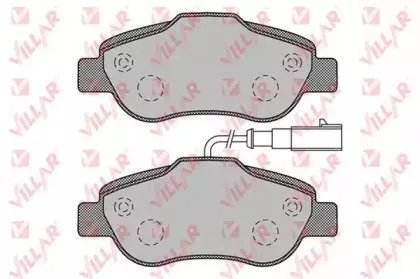 Комплект тормозных колодок, дисковый тормоз VILLAR купить