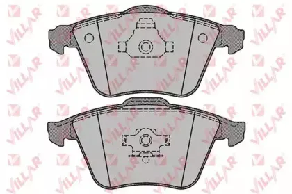 Комплект тормозных колодок, дисковый тормоз VILLAR купить