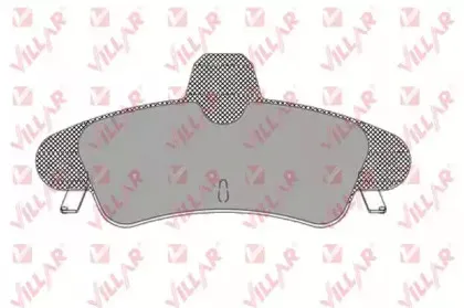 Комплект тормозных колодок, дисковый тормоз VILLAR купить