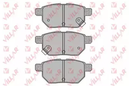 Комплект тормозных колодок, дисковый тормоз VILLAR купить
