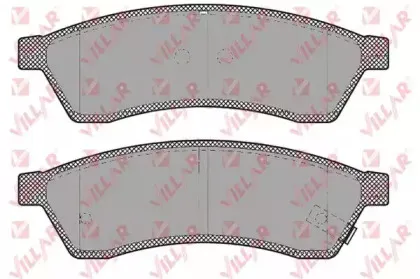 Комплект тормозных колодок, дисковый тормоз VILLAR купить