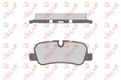 Комплект тормозных колодок, дисковый тормоз VILLAR купить