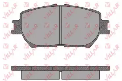 Комплект тормозных колодок, дисковый тормоз VILLAR купить