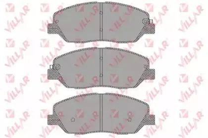 Комплект тормозных колодок, дисковый тормоз VILLAR купить