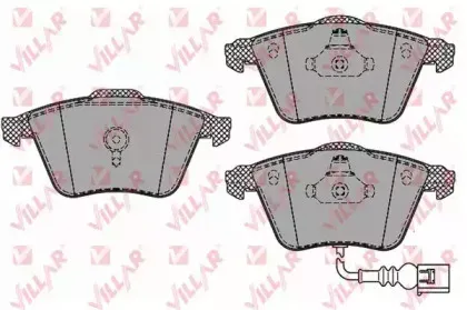 Комплект тормозных колодок, дисковый тормоз VILLAR купить