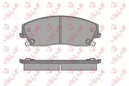 Комплект тормозных колодок, дисковый тормоз VILLAR купить