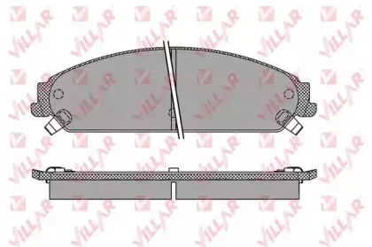 Комплект тормозных колодок, дисковый тормоз VILLAR купить