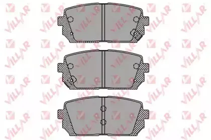 Комплект тормозных колодок, дисковый тормоз VILLAR купить