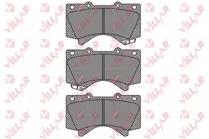 Комплект тормозных колодок, дисковый тормоз VILLAR купить
