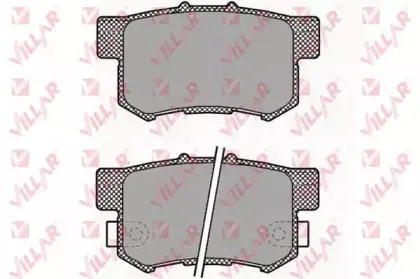 Комплект тормозных колодок, дисковый тормоз VILLAR купить