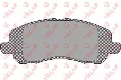 Комплект тормозных колодок, дисковый тормоз VILLAR купить