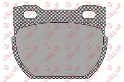 Комплект тормозных колодок, дисковый тормоз VILLAR купить