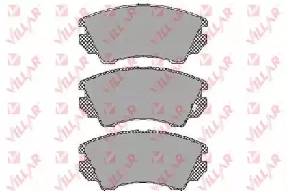 Комплект тормозных колодок, дисковый тормоз VILLAR купить