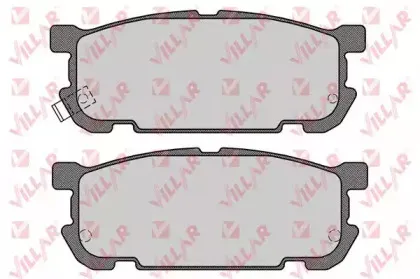 Комплект тормозных колодок, дисковый тормоз VILLAR купить