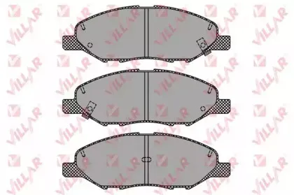 Комплект тормозных колодок, дисковый тормоз VILLAR купить