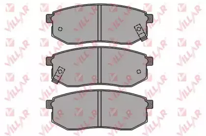 Комплект тормозных колодок, дисковый тормоз VILLAR купить