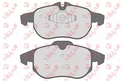 Комплект тормозных колодок, дисковый тормоз VILLAR купить
