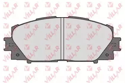 Комплект тормозных колодок, дисковый тормоз VILLAR купить