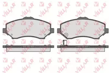 Комплект тормозных колодок, дисковый тормоз VILLAR купить