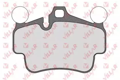 Комплект тормозных колодок, дисковый тормоз VILLAR купить